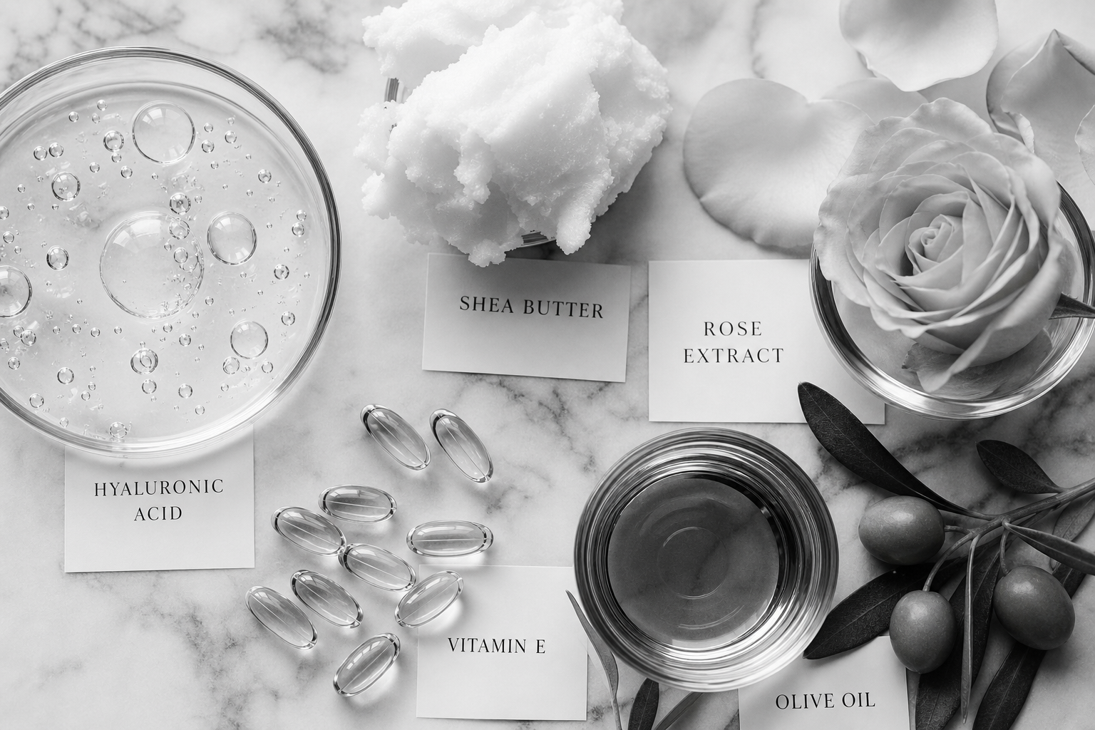 Ingredientes do sérum-creme COCO